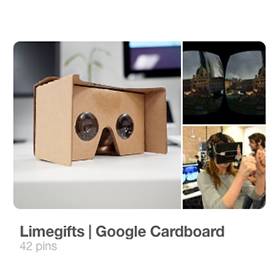 Pinterest Google Cardboard