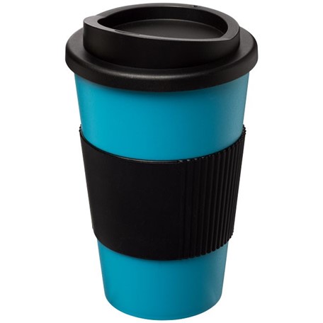 Americano® 350 ml geïsoleerde beker met grip