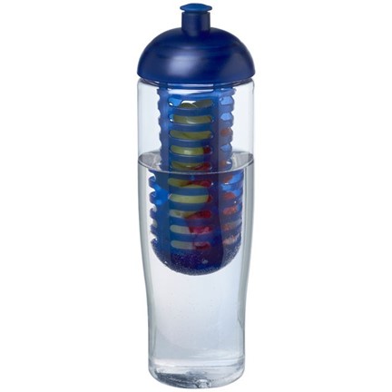 H2O Tempo® 700 ml bidon en infuser met koepeldeksel