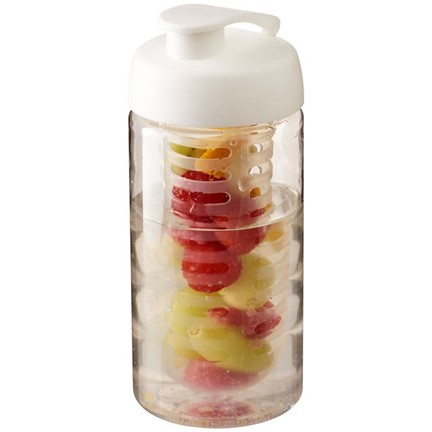 H2O Bop® 500 ml sportfles en infuser met flipcapdeksel