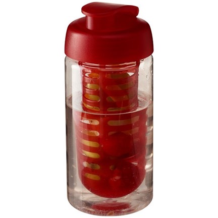 H2O Bop® 500 ml sportfles en infuser met flipcapdeksel