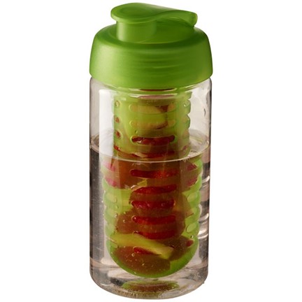 H2O Bop® 500 ml sportfles en infuser met flipcapdeksel