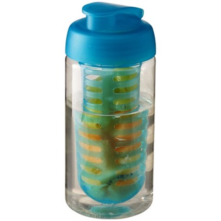 H2O Bop® 500 ml sportfles en infuser met flipcapdeksel