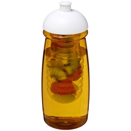 H2O Pulse® 600 ml bidon en infuser met koepeldeksel