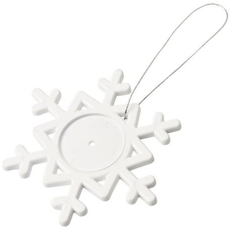 Elssa versiering in de vorm van een sneeuwvlok