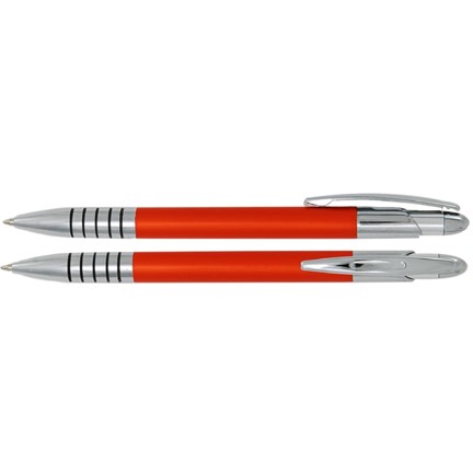 Aluminium balpen oranje