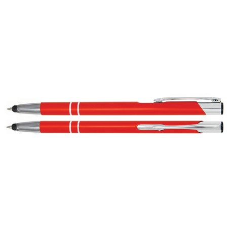 Aluminium Touch pen Stylus oranje