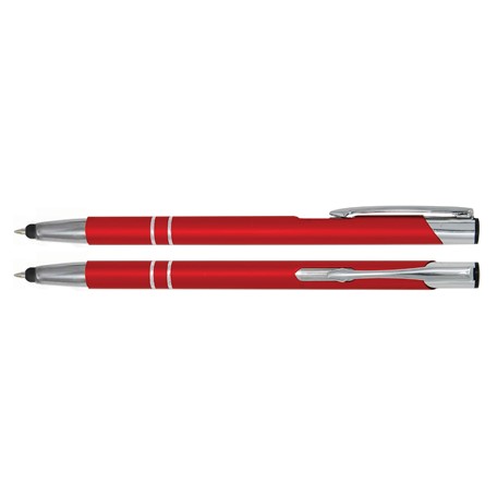 Aluminium Touch pen Stylus rood