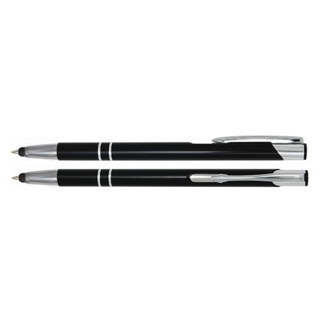 Aluminium Touch pen Stylus zwart