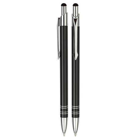 Aluminium Touch pen Stylus zwart