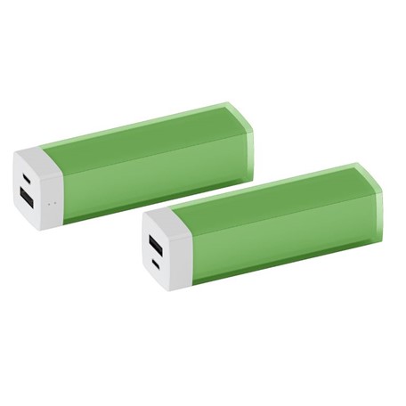 Powerbank Glass groen