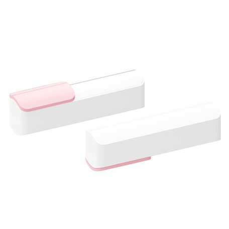 Powerbank Slide wit-roze