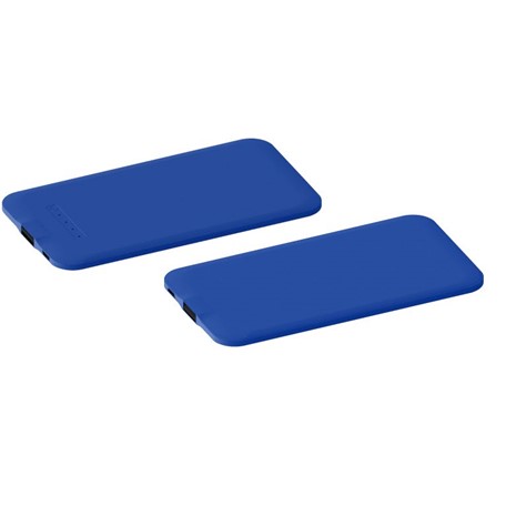 Powerbank Thin blauw