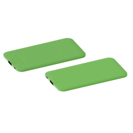 Powerbank Thin groen