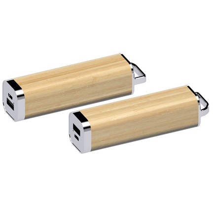 Powerbank Timber Bamboe