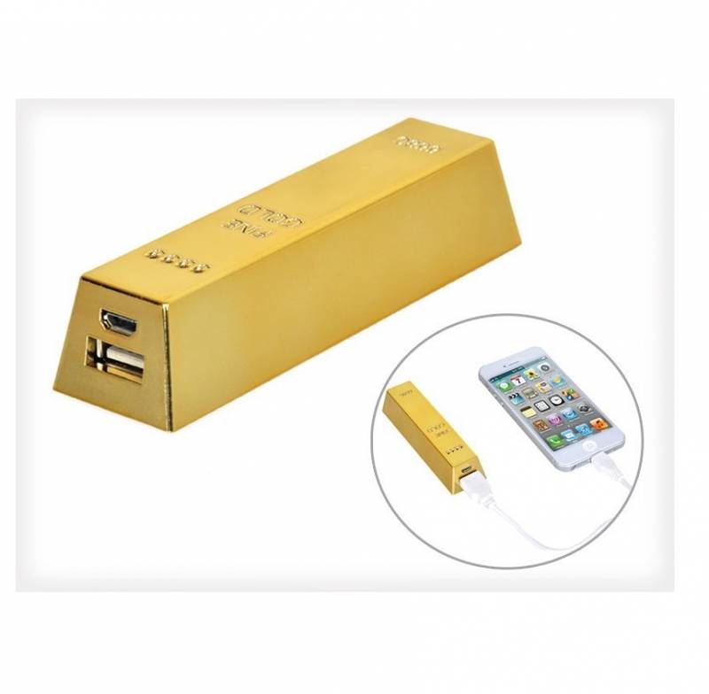 Golden powerbank