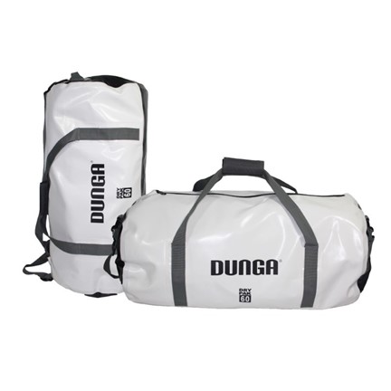Dunga Duffelbag XL White / Black