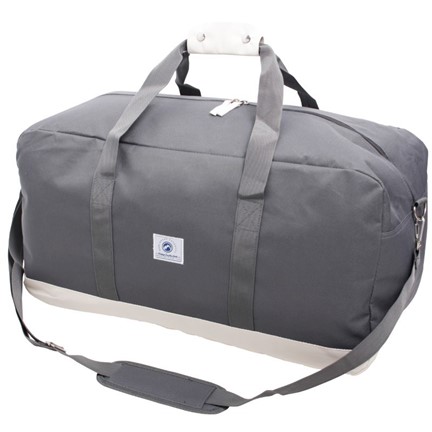 Vintage Weekendbag Grey & White