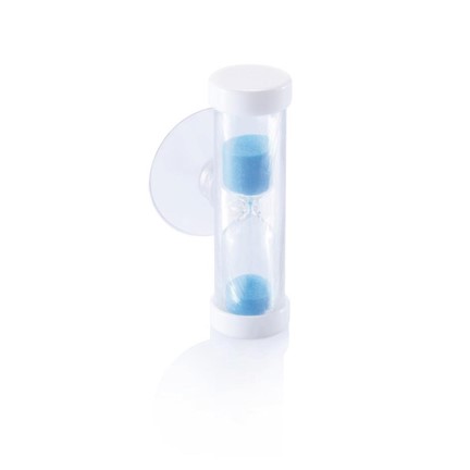 Verzendbare mini douche coach, blauw