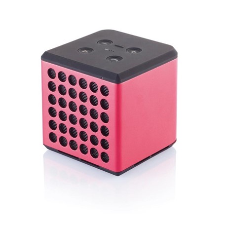 Sound bass speaker medium, rood/zwart