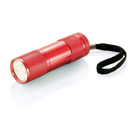 Quattro zaklamp, rood