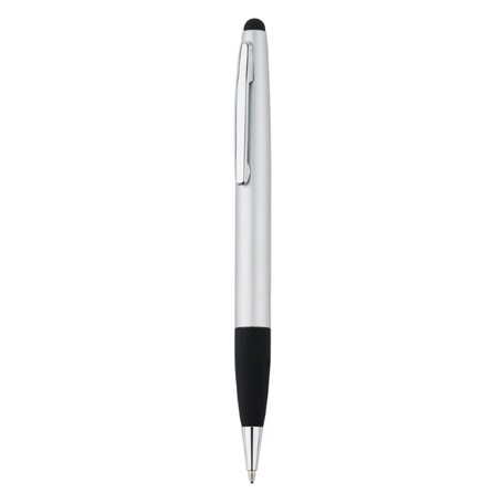 Touch 2 in 1 pen, zilverkleurig