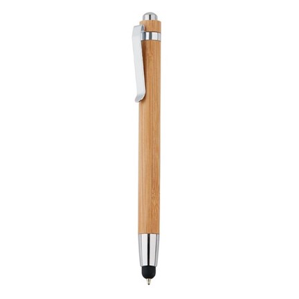 Bamboe touchscreen pen, bruin