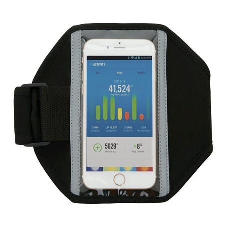 Universele sport armband, zwart