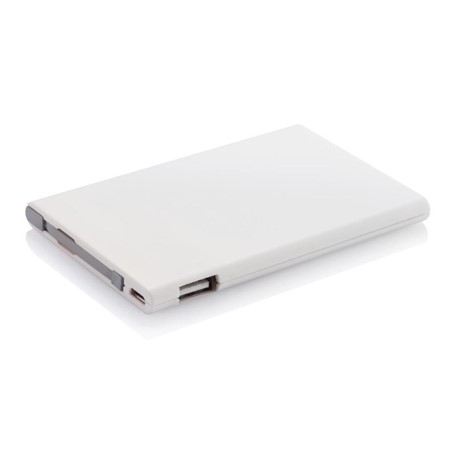 2.500 mAh powerbank, wit