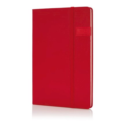 Data notitieboek met 4GB USB, rood