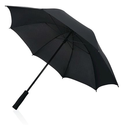 Fiberglas 23 storm paraplu, zwart