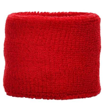 Polsband 6cm Rood acc. Rood