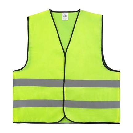 Veiligheidsvest Polyester 4XL Geel Bulk Verpakt