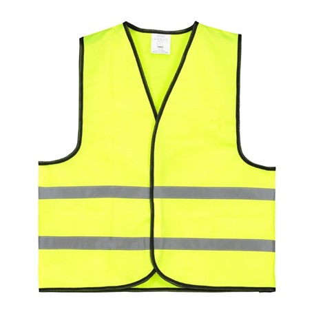 Kinder Veiligheidsvest Polyester Geel Bulk