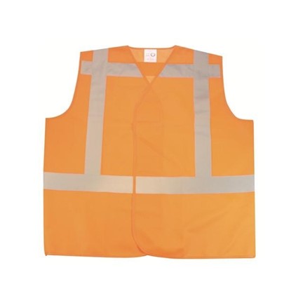 RWS Veiligheidsvest Polyester XL (EN471/Klasse2) Oranje