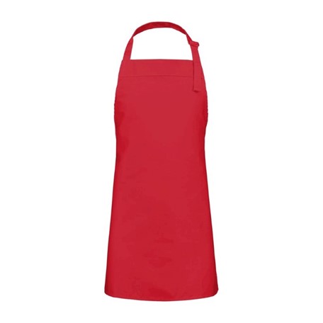 Kinderschort 50*60cm 240 gr/m2 Rood acc. Rood