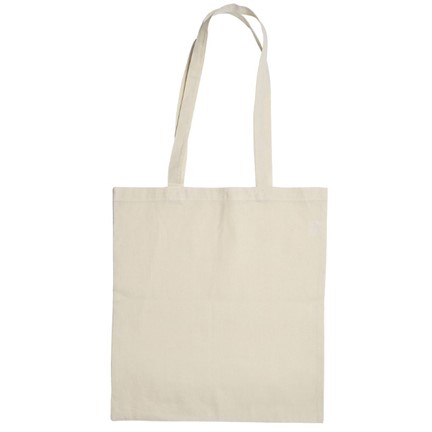 katoenen tas lang Hengsel