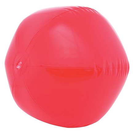 Strandbal 21inch leeg Rood