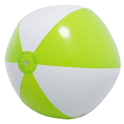 Strandbal 26 Inch Leeg Groen acc. Wit