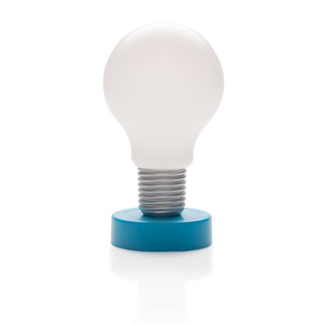 Push lamp, blauw