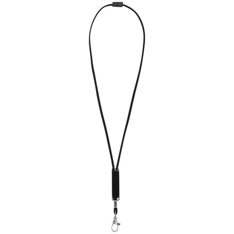 Landa lanyard met verschuifbare strip