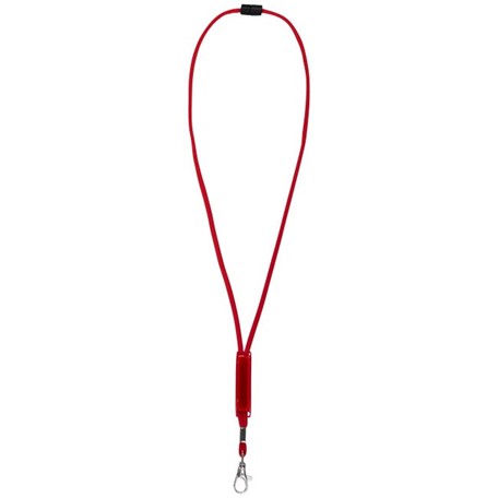 Landa lanyard met verschuifbare strip