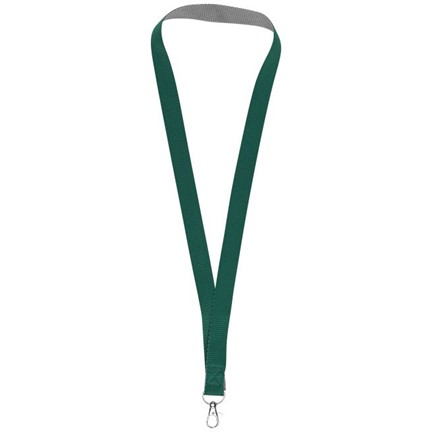 Aru tweekleurige lanyard met klittebandsluiting