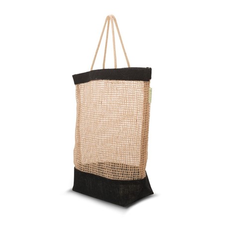 Jute tas Smart Black