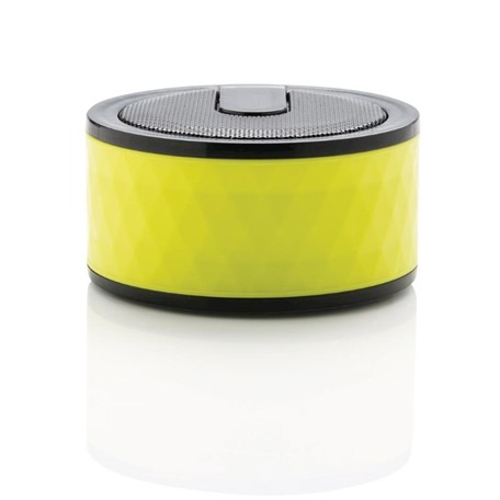 Geometric draadloze speaker, limegroen