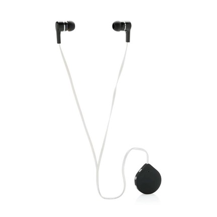 Draadloze oortelefoon met clips, zwart
