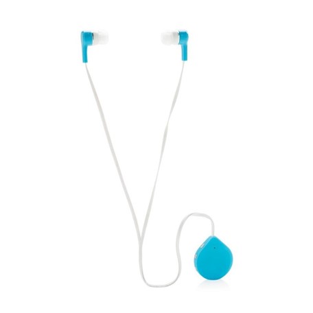 Draadloze oortelefoon met clips, blauw