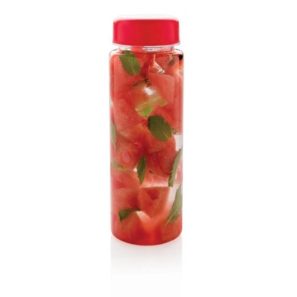 Everyday fles met infuser, rood