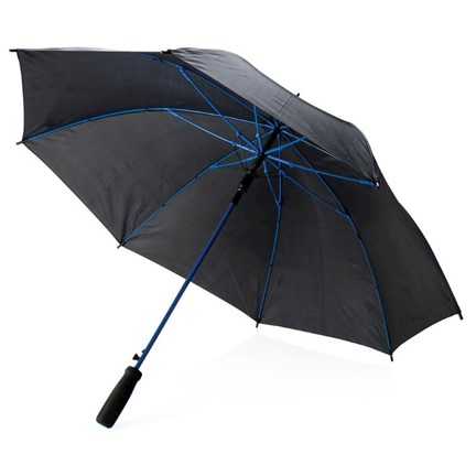 23 fiberglas gekleurde paraplu, blauw
