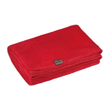 Coral Fleece Picknickkleed 300 gr/m2 Rood